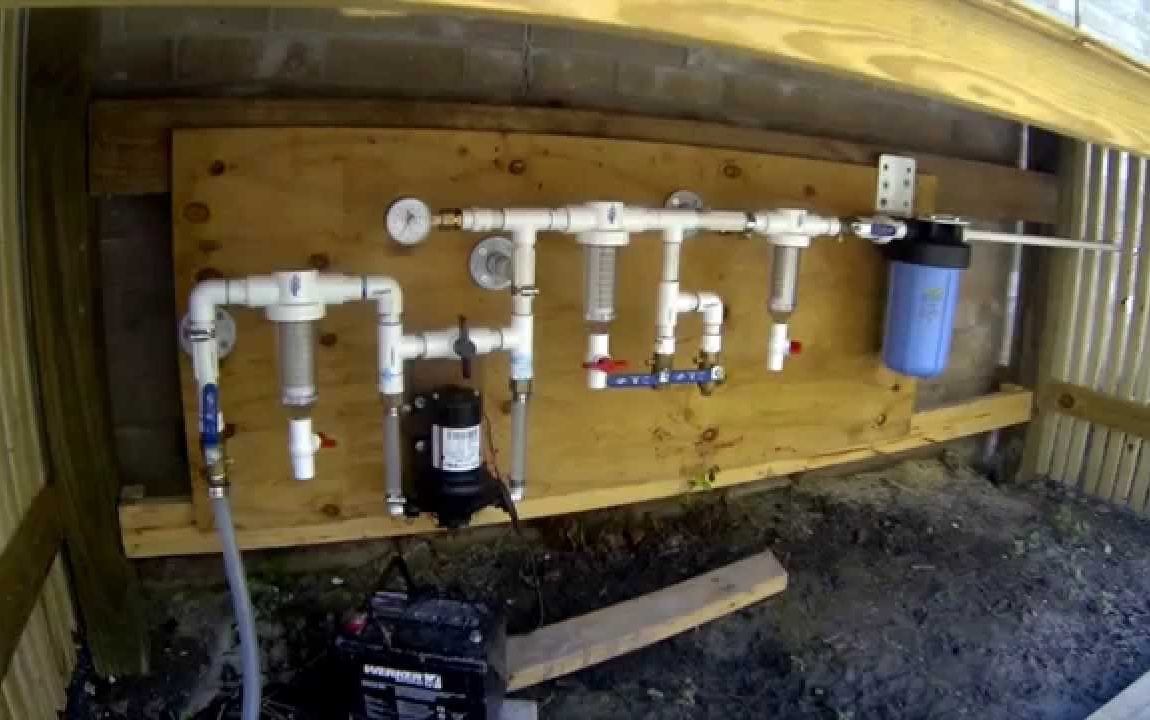 How to Filter and Purify Rainwater ( Earthship Style WOM )