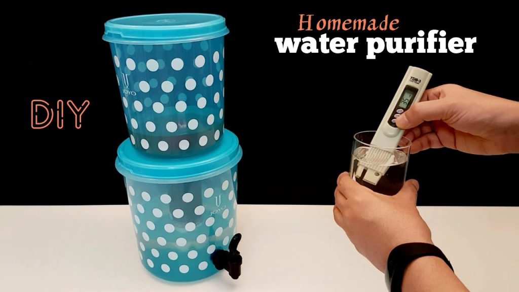 How to Make Water Purifier - Homemade