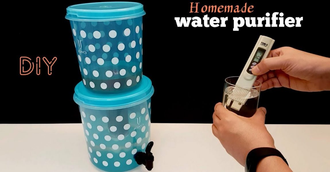 How to Make Water Purifier - Homemade