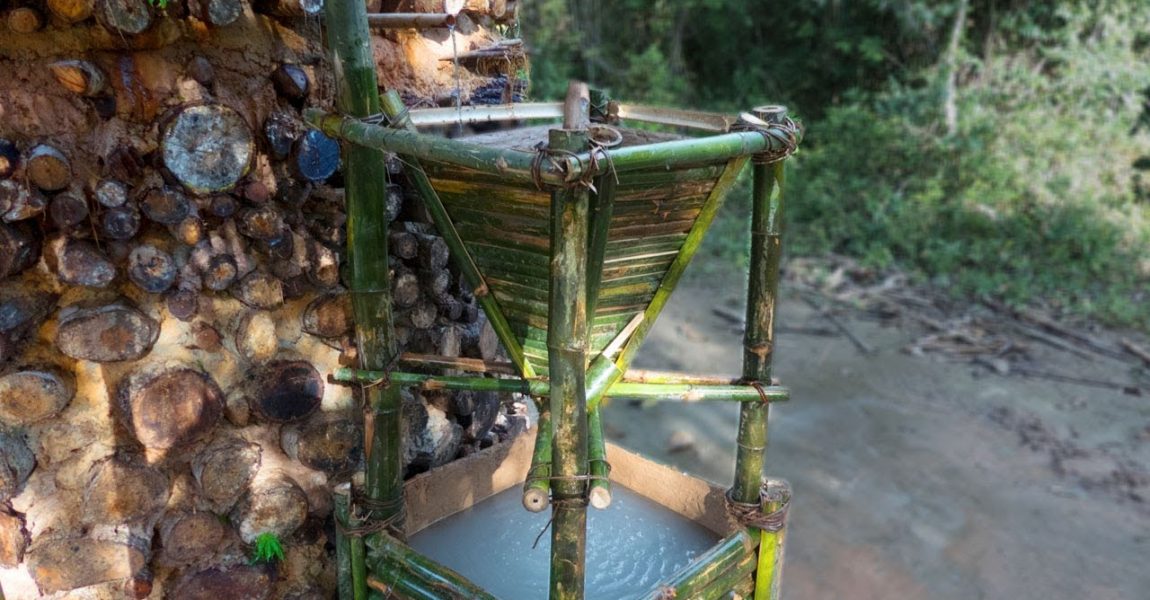 Survival Builder: Build Natural Water Filter Tank