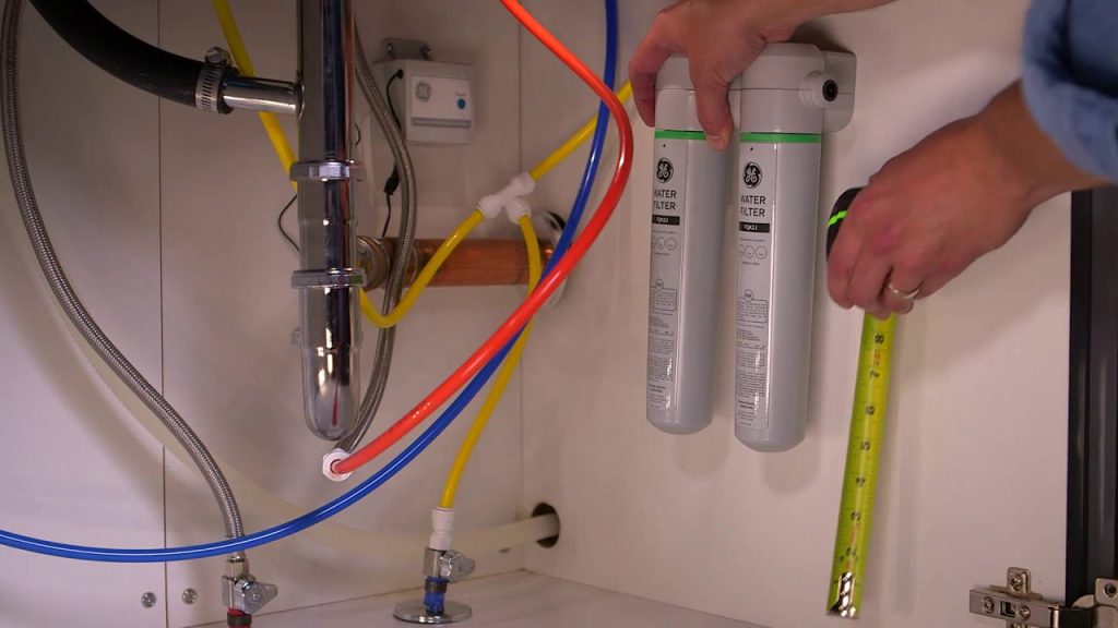 Under the Sink Dual Flow Water Filtration Install
