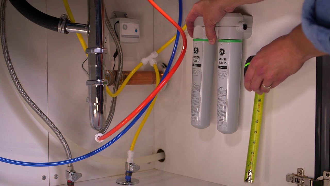 Under the Sink Dual Flow Water Filtration Install