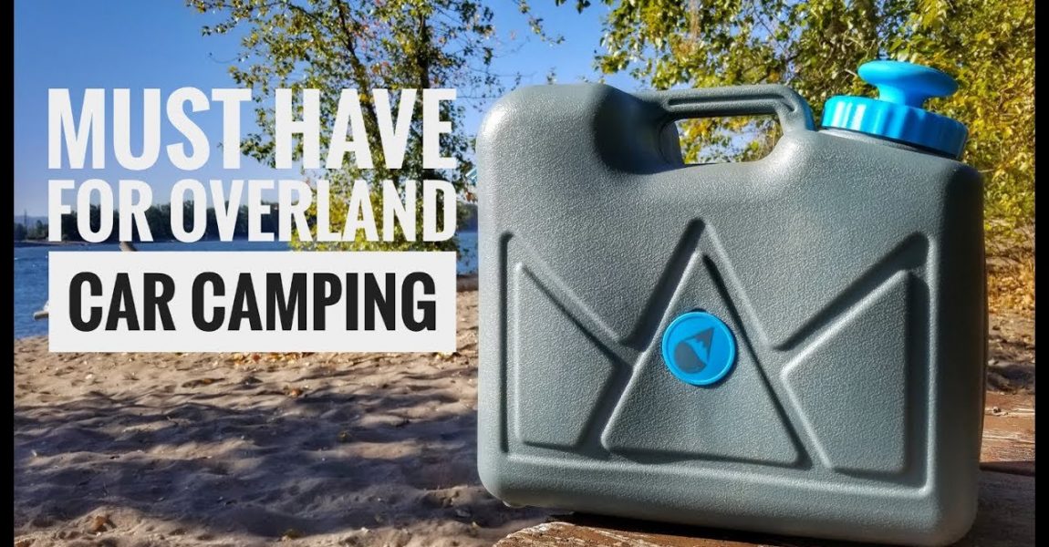Must Have Overland Car Camping Gear Item - HydroBlu Pressurized Water Filtration Jerry Can