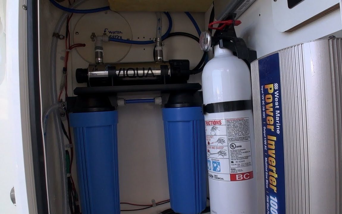 Installing Water Filtration/Watermaker System On Our Boat