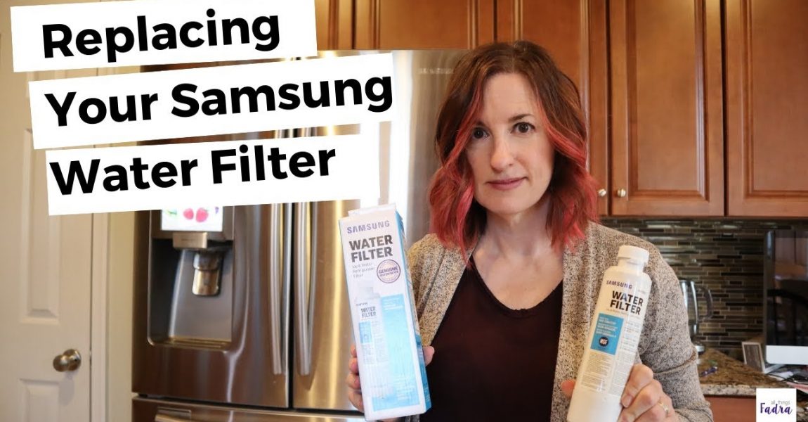 Replacing Your Samsung Water Filter in a French Door Refrigerator