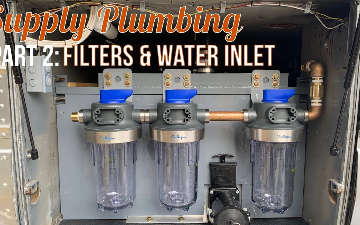Supply Plumbing Part 2: Water Filters and Water Inlet