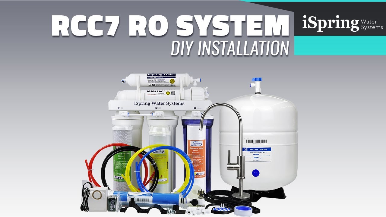 iSpring Reverse Osmosis Water Filter RCC7 installation
