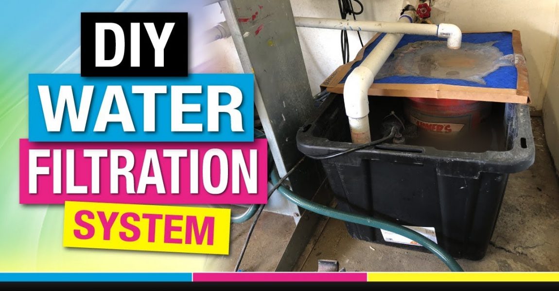 Cheap DIY Water Filtration System for Screen Printing thats Affordable