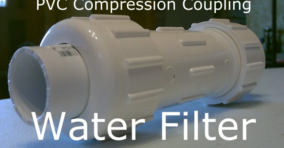 Homemade Water Filter! - The "Compression Coupler" Water FIlter! - Easy DIY - Full Instructions