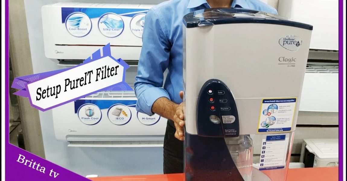 Pureit Water Filter Setup in Bangla