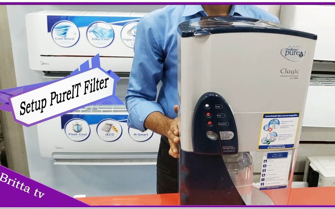 Pureit Water Filter Setup in Bangla