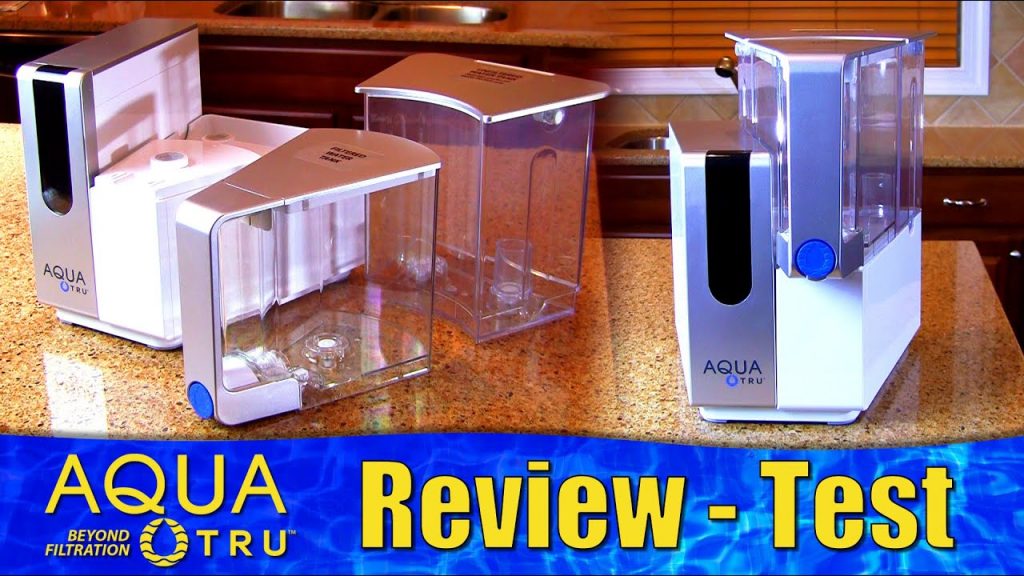 AquaTru Reverse Osmosis Water Filter Review - Unboxing and Test