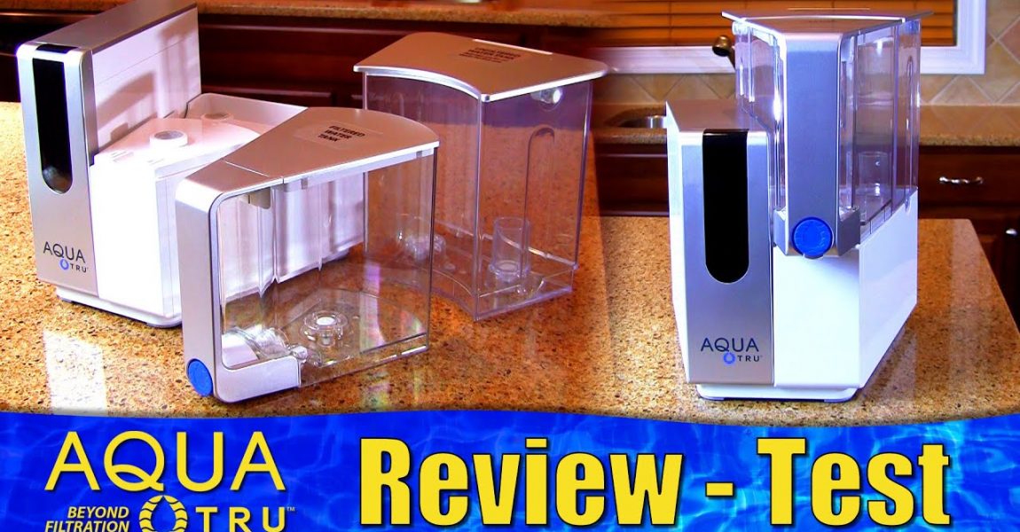 AquaTru Reverse Osmosis Water Filter Review - Unboxing and Test