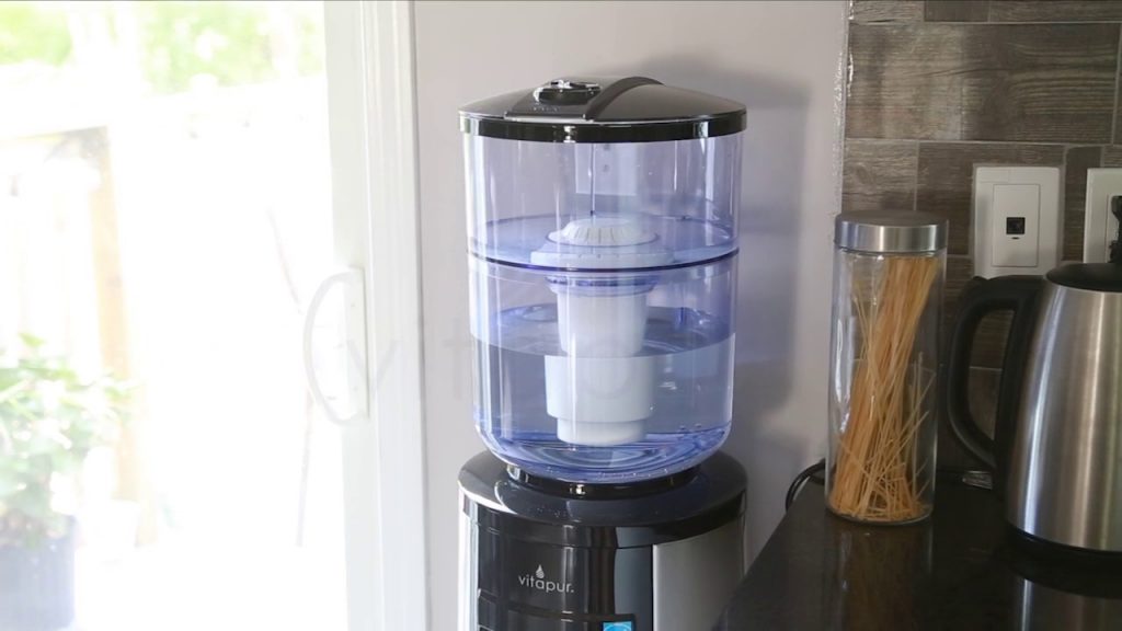 Vitapur GWF8/GWF8BLK Water Filtration System for Top-load Dispenser