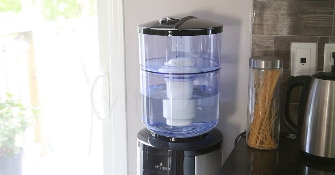 Vitapur GWF8/GWF8BLK Water Filtration System for Top-load Dispenser