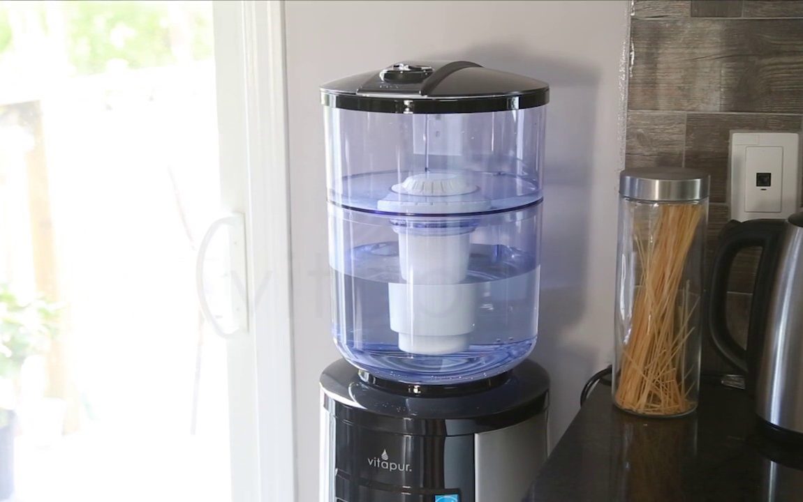 Vitapur GWF8/GWF8BLK Water Filtration System for Top-load Dispenser