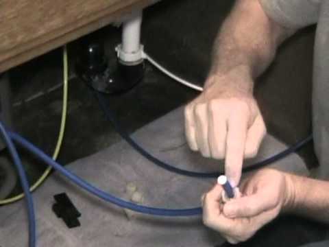 How To Install A Ice Line From A Reverse Osmosis Water Filtration System To Your Refrigerator
