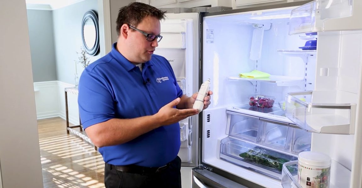 How To: Replace the Water Filter in your LG French Door Refrigerator (Filter Model NP LT700P)
