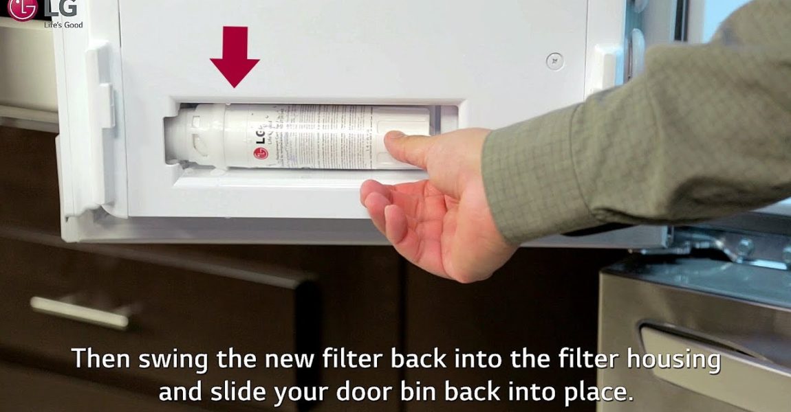 LG Refrigerator How to Change the Water Filter (4 DoorFrench Door)