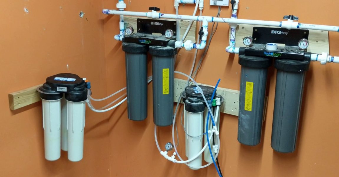 Reverse Osmosis Water Filtration System For Grow Facility - Producing 2,400 GPD (1GPM)