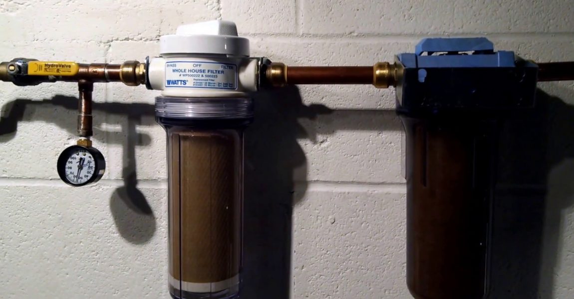 Well Water Filters - spindown, sediment, carbon block and reverse osmosis