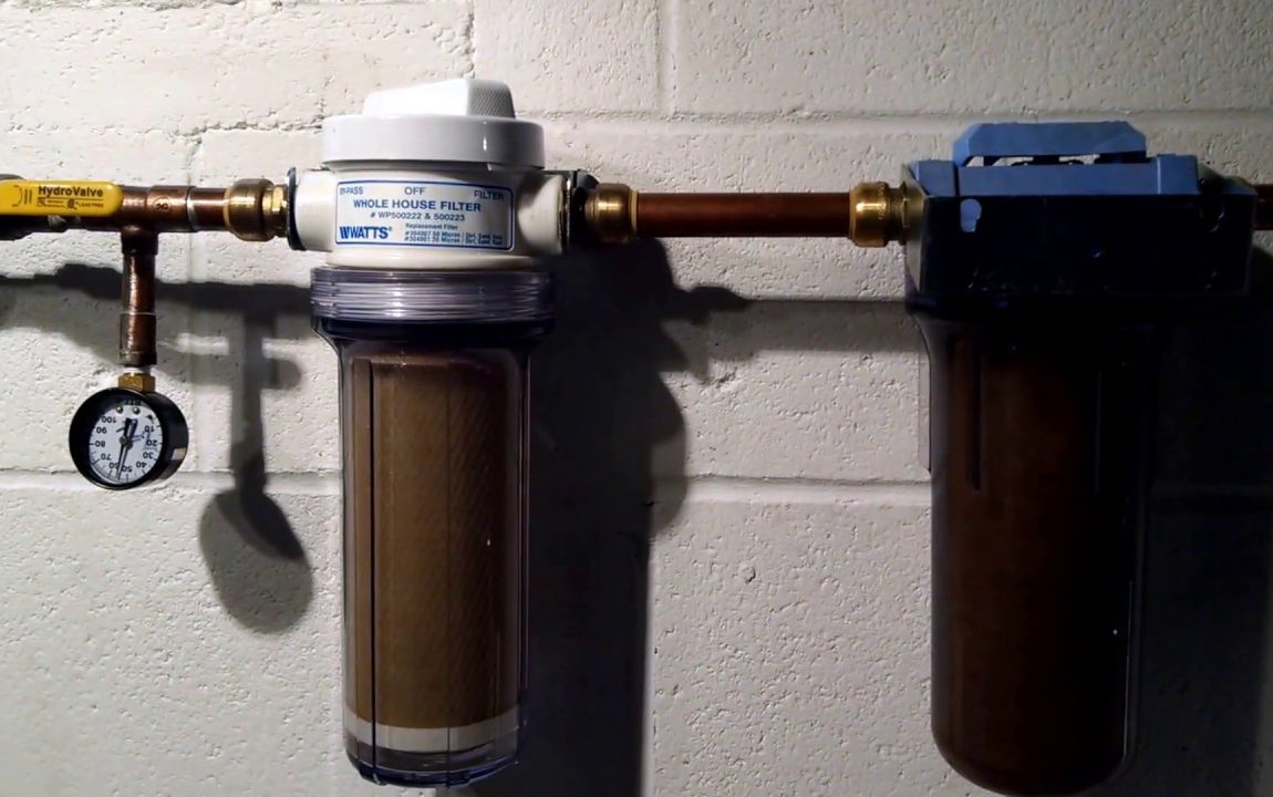 Well Water Filters - spindown, sediment, carbon block and reverse osmosis