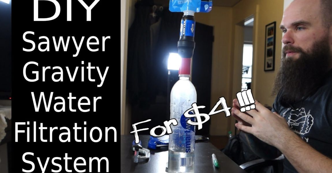 DIY Sawyer Gravity Water Filtration System for $4