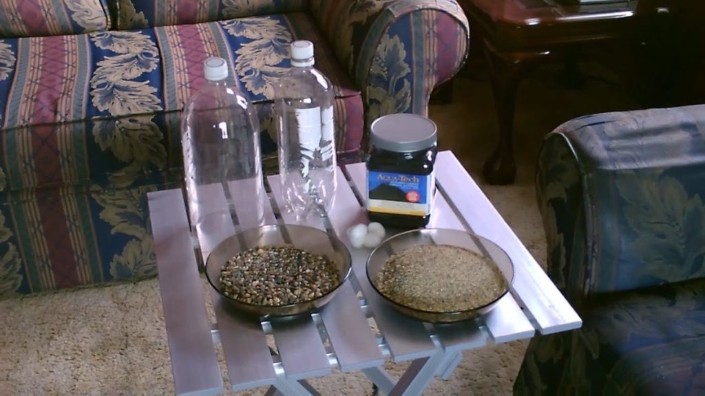 Homemade Water Filter - DIY water filtration - (clear/clean water when you need it!) - simple design