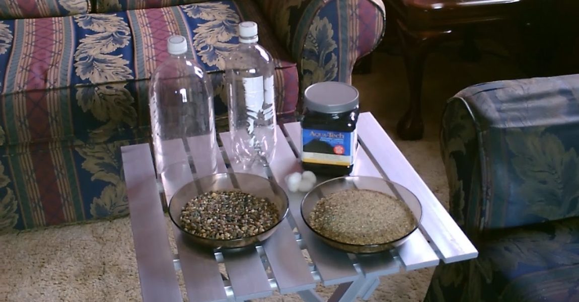 Homemade Water Filter - DIY water filtration - (clear/clean water when you need it!) - simple design