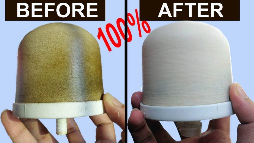 How To Clean Water Filter Ceramic Easily At Home || Water Filter Cleaning Tricks