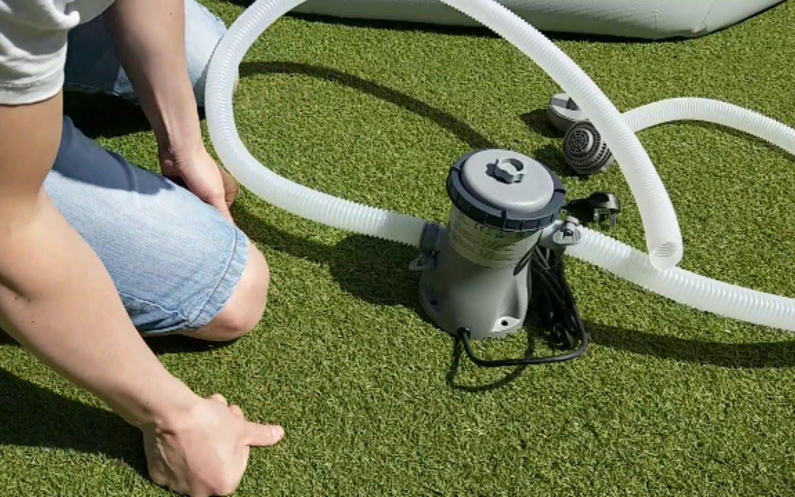 (How to) Install Water Filter to BESTWAY Fast Set Pool - Summer 2020