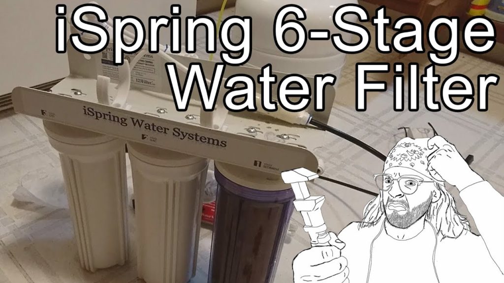 How to Install iSpring RCC7AK Six Stage Reverse Osmosis (RO) Water Filtration System + Review