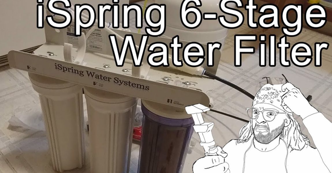 How to Install iSpring RCC7AK Six Stage Reverse Osmosis (RO) Water Filtration System + Review