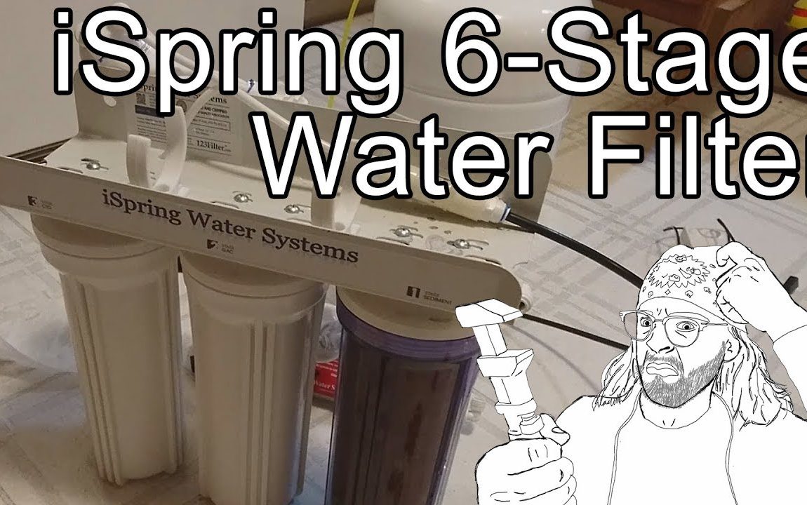 How to Install iSpring RCC7AK Six Stage Reverse Osmosis (RO) Water Filtration System + Review