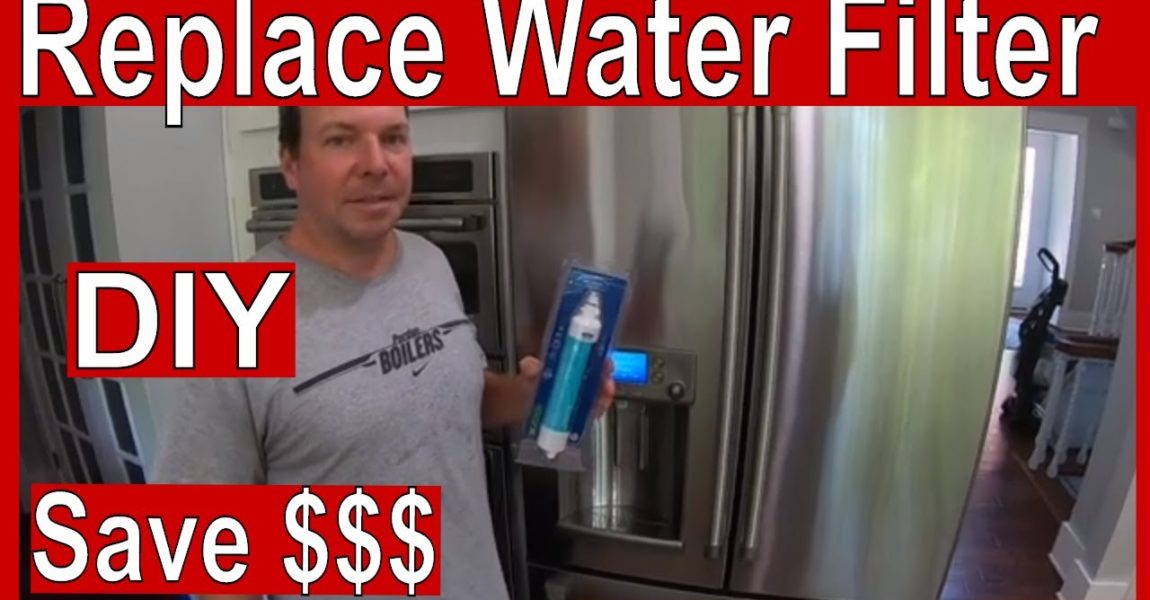 How to Replace a GE Cafe Refrigerator RPWFE Water Filter