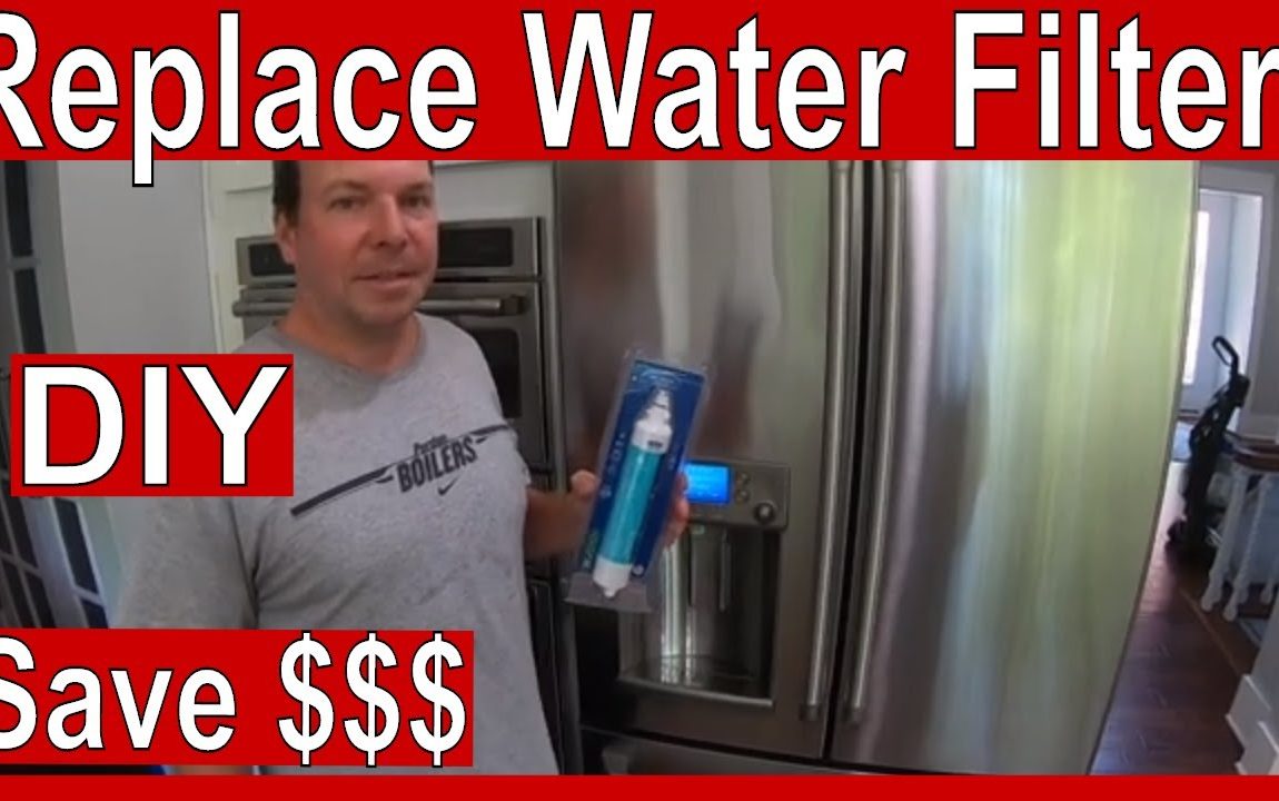 How to Replace a GE Cafe Refrigerator RPWFE Water Filter
