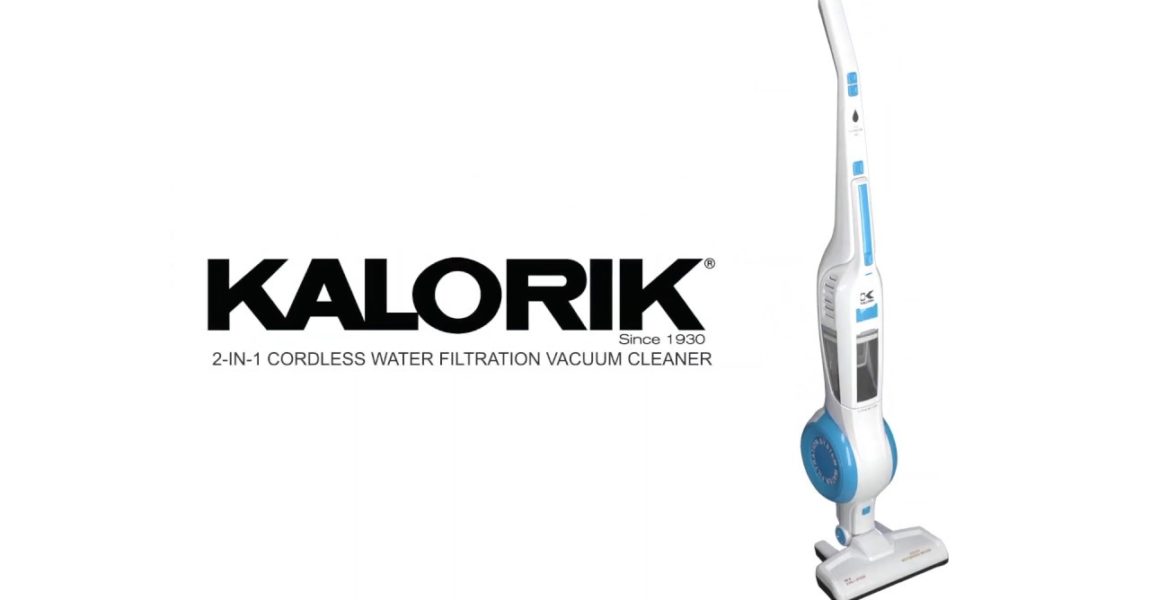Kalorik 2-in-1 Cordless Water Filtration Vacuum Cleaner