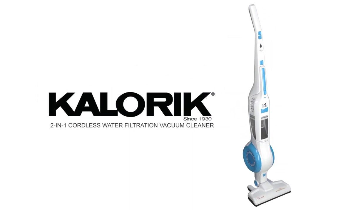 Kalorik 2-in-1 Cordless Water Filtration Vacuum Cleaner
