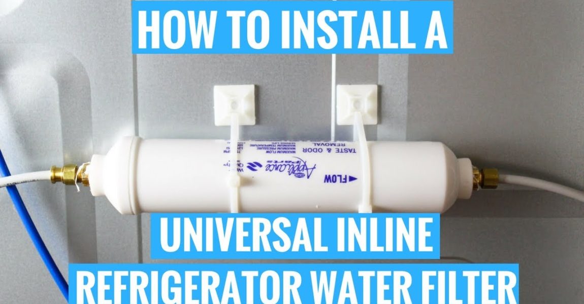 How to Install a Universal Inline Refrigerator Water Filter