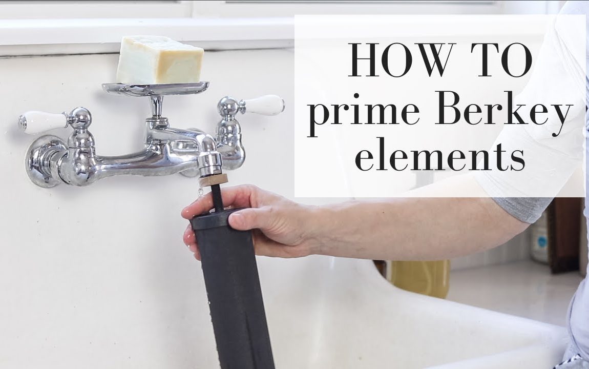 How to Prime Berkey Water Filters