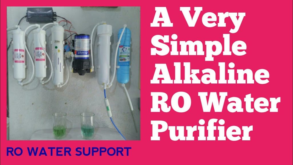 A Very  Simple RO Water Purifier With Shine Alkaline Filter