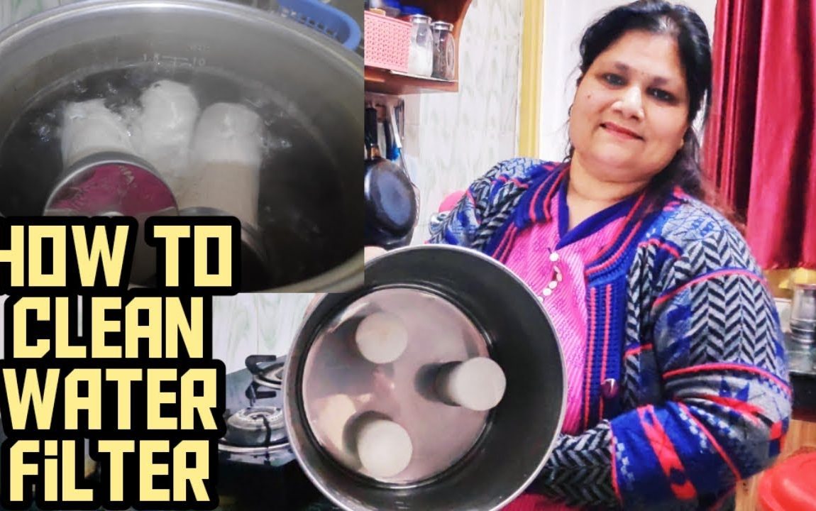 HOW TO CLEAN WATER FILTER|STEP BY STEP GUIDE|INDIAN MOM VLOG|