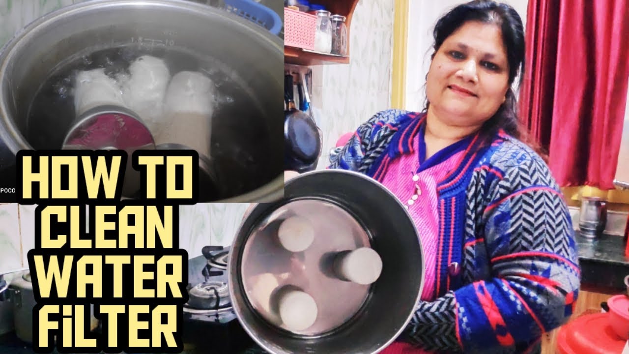 HOW TO CLEAN WATER FILTERSTEP BY STEP GUIDEINDIAN MOM VLOG