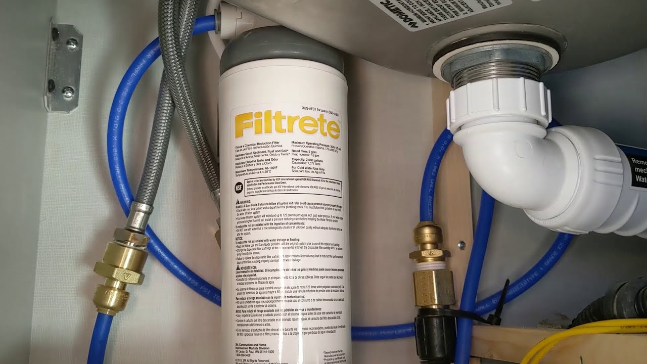 How to Install a 3M Water Filtration System in a Winnebago Revel