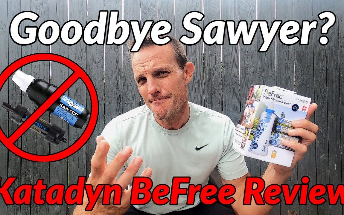 TIME TO DITCH YOUR SAWYER FILTERS? // Katadyn BeFree Water Filter vs. Sawyer Mini and Sawyer Squeeze