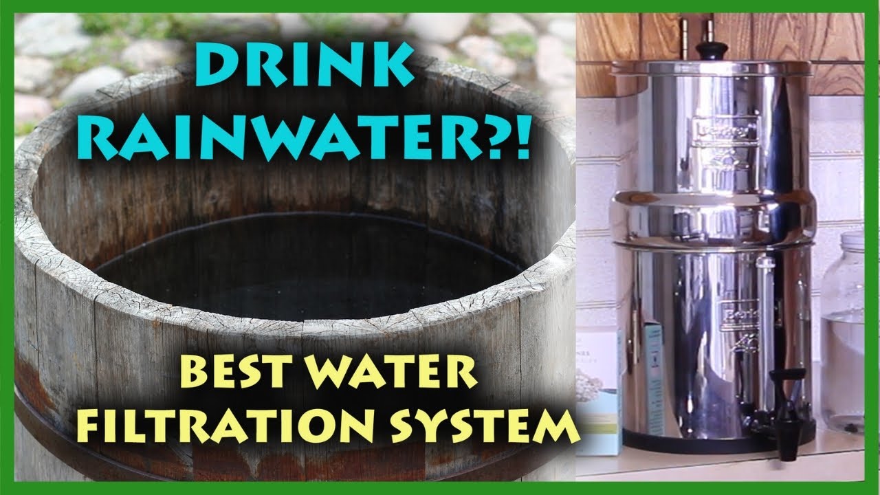 Drink Rainwater?! || Best Water Filtration System