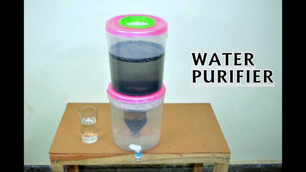 How to Make Charcoal Water Purifier at Home - Science Project For poor & Remote Area
