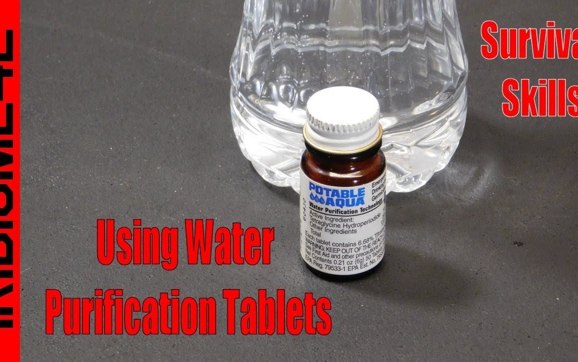 Survival Skills   Using Water Purification Tablets