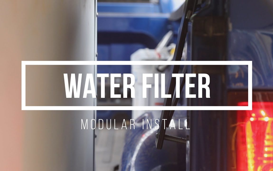 Truck Camper Water Filtration System