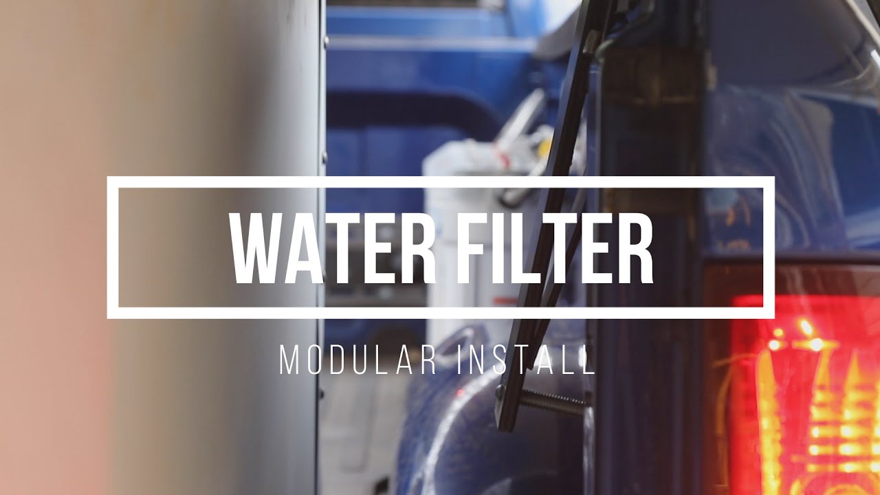Truck Camper Water Filtration System